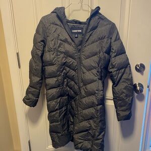 Basically new Lands End long puffer. Warm and cute!
